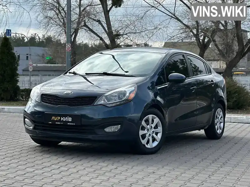 KNADM4A38D6254464 Kia Rio 2013 Седан 1.59 л. Фото 1