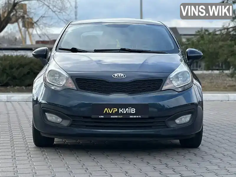 KNADM4A38D6254464 Kia Rio 2013 Седан 1.59 л. Фото 2