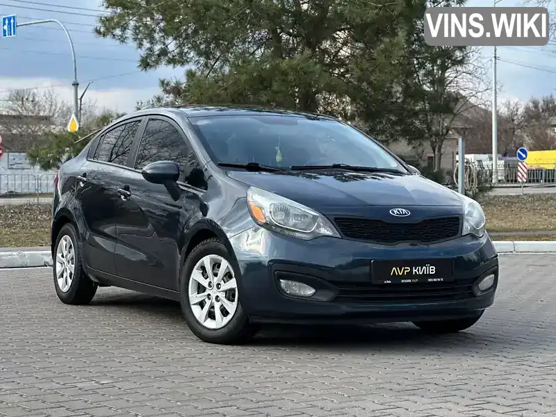 KNADM4A38D6254464 Kia Rio 2013 Седан 1.59 л. Фото 3