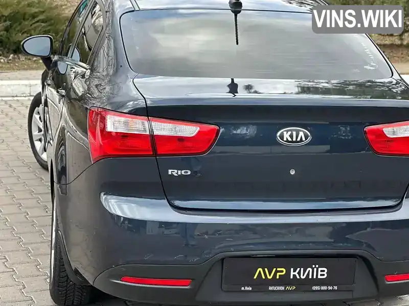 KNADM4A38D6254464 Kia Rio 2013 Седан 1.59 л. Фото 5