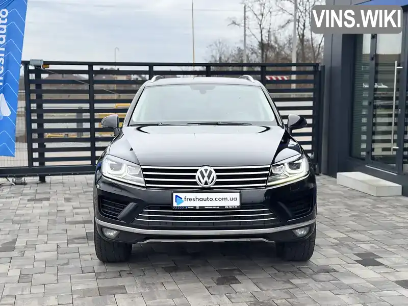 WVGZZZ7PZHD038574 Volkswagen Touareg 2017 Позашляховик / Кросовер 3 л. Фото 2