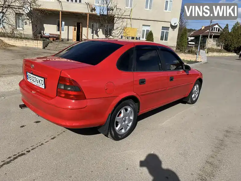 W0L000036V1161325 Opel Vectra 1997 Седан 1.8 л. Фото 6