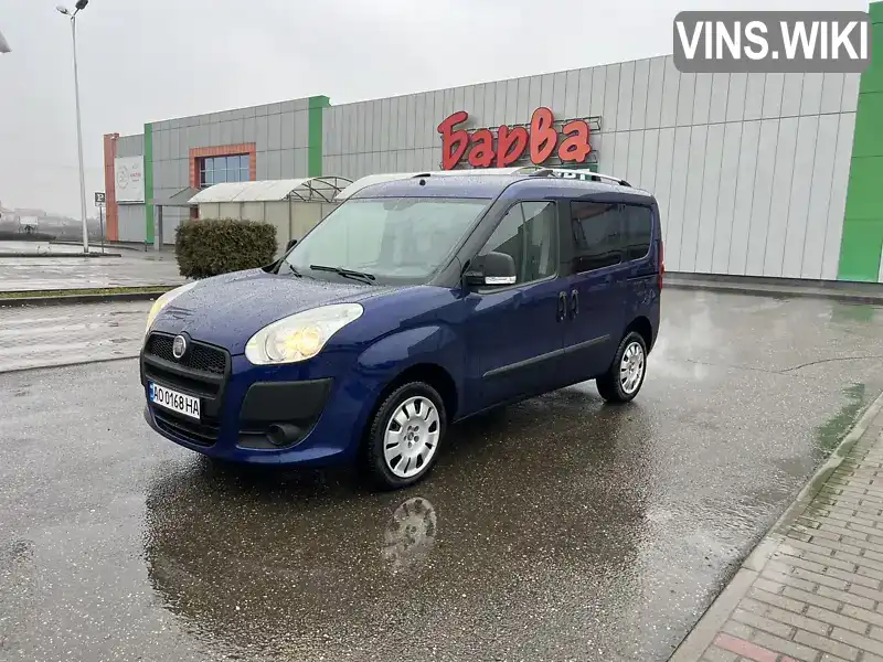 Минивэн Fiat Doblo 2010 1.6 л. Ручная / Механика обл. Закарпатская, Ужгород - Фото 1/13