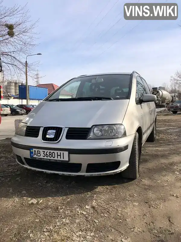 Мінівен SEAT Alhambra 2003 1.9 л. Ручна / Механіка обл. Київська, Київ - Фото 1/7