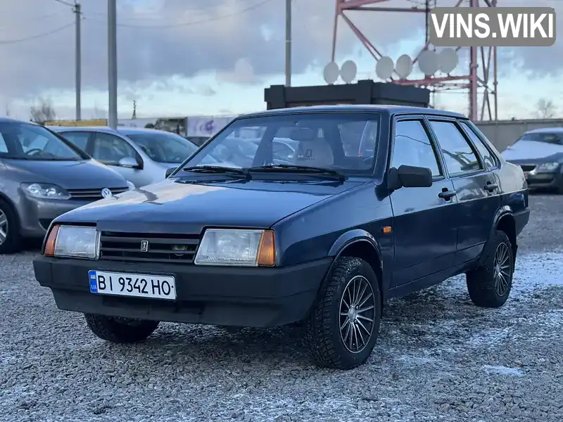 Седан ВАЗ / Lada 21099 2008 1.6 л. Ручная / Механика обл. Полтавская, Лубны - Фото 1/21