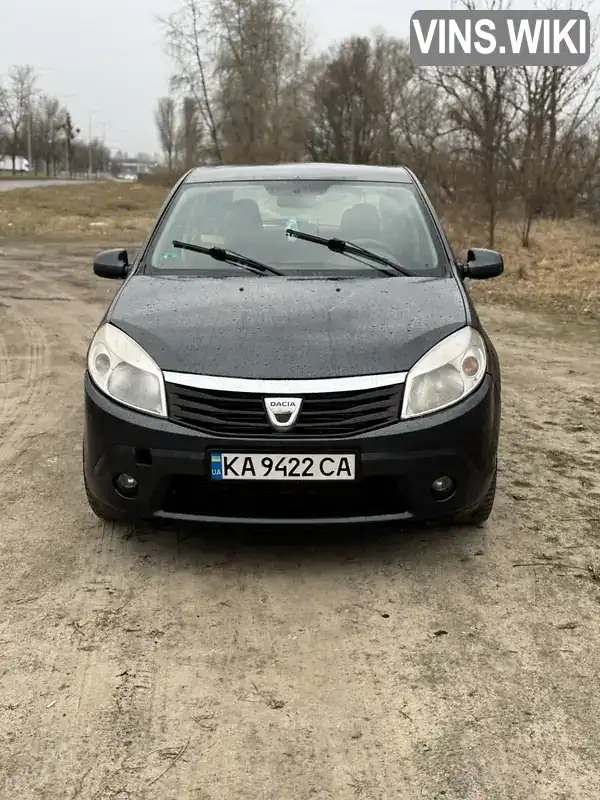 Хэтчбек Dacia Sandero 2008 1.4 л. Ручная / Механика обл. Киевская, Киев - Фото 1/10