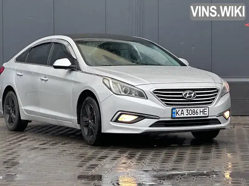 KMHE341DBFA139952 Hyundai Sonata 2015 Седан 2 л. Фото 2