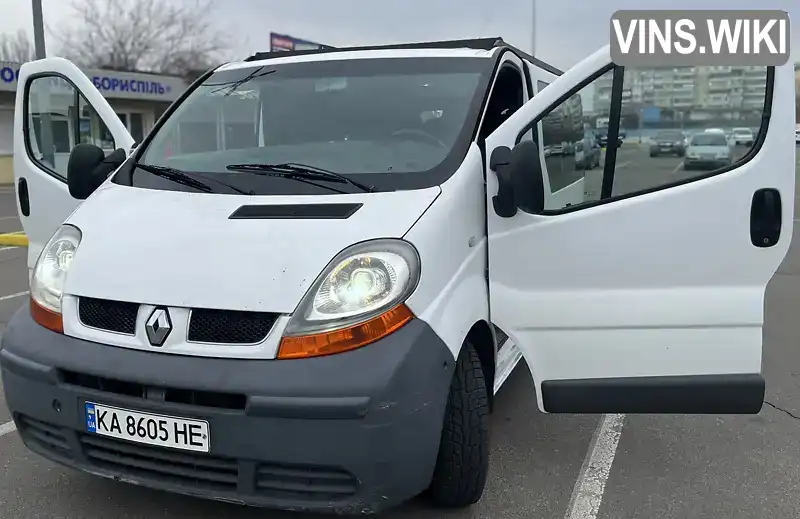 Мінівен Renault Trafic 2005 1.9 л. Ручна / Механіка обл. Київська, Бориспіль - Фото 1/21