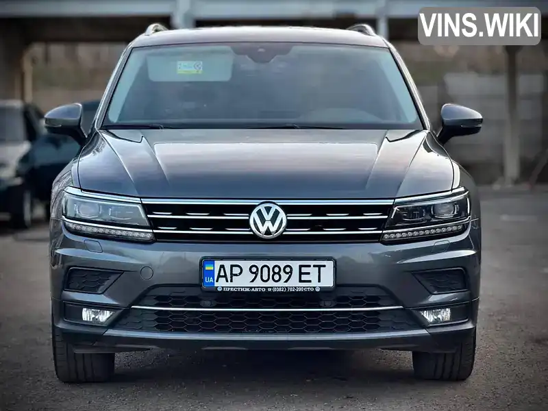 Внедорожник / Кроссовер Volkswagen Tiguan 2018 null_content л. Автомат обл. Запорожская, Запорожье - Фото 1/9