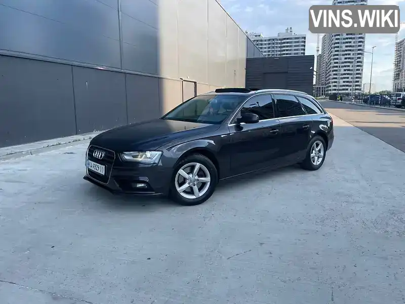 Універсал Audi A4 2012 1.97 л. Автомат обл. Київська, Київ - Фото 1/21