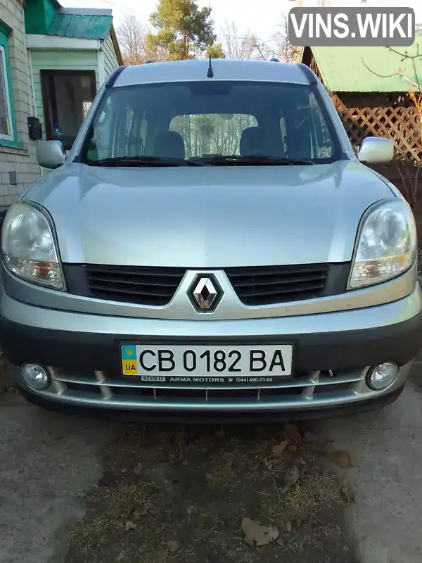 Мінівен Renault Kangoo 2006 1.4 л. Ручна / Механіка обл. Чернігівська, Ічня - Фото 1/7