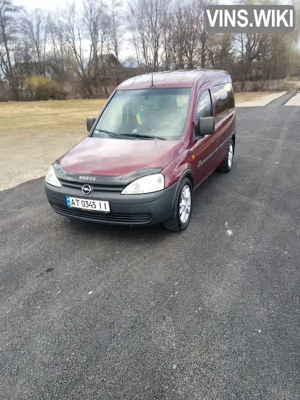 Минивэн Opel Combo 2002 1.7 л. Ручная / Механика обл. Ивано-Франковская, Ивано-Франковск - Фото 1/18