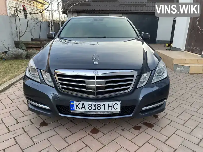 Седан Mercedes-Benz E-Class 2012 3 л. Автомат обл. Черкасская, Умань - Фото 1/7