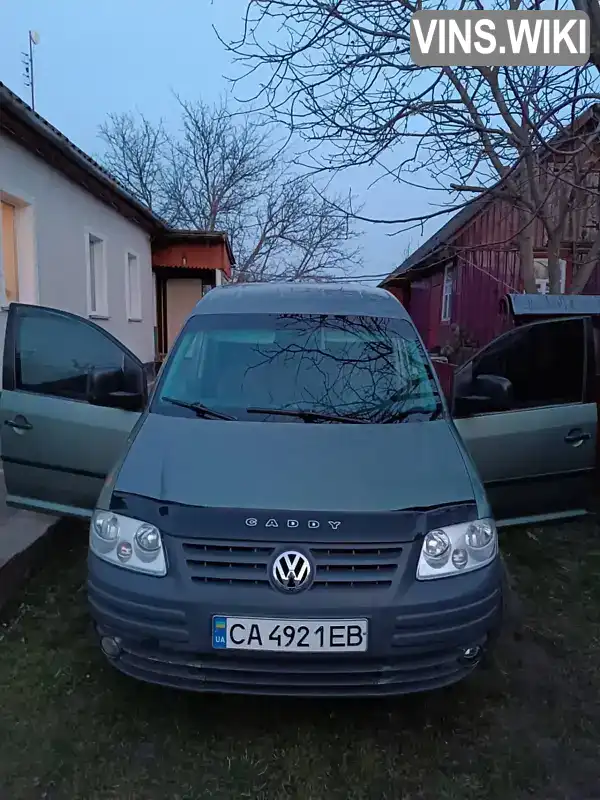 Минивэн Volkswagen Caddy 2004 1.97 л. Ручная / Механика обл. Черкасская, Черкассы - Фото 1/5