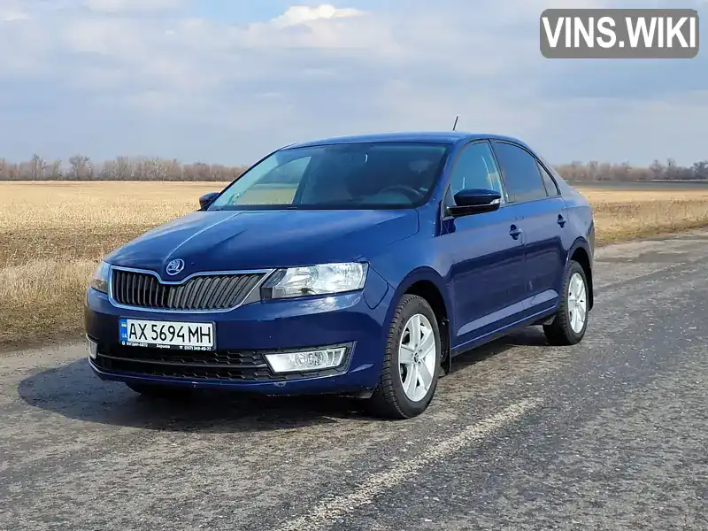 Ліфтбек Skoda Rapid 2016 1.2 л. Ручна / Механіка обл. Полтавська, Кременчук - Фото 1/21