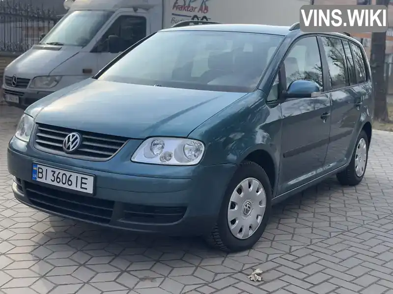 WVGZZZ1TZ4W169569 Volkswagen Touran 2004 Мінівен 1.6 л. Фото 5