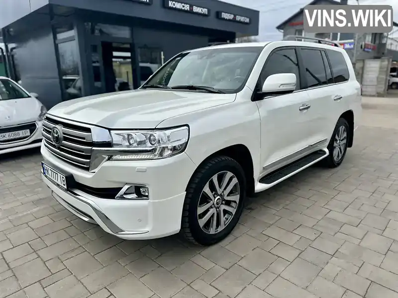 Позашляховик / Кросовер Toyota Land Cruiser 2017 4.46 л. Автомат обл. Рівненська, Рівне - Фото 1/19