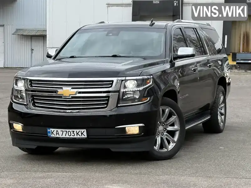 Позашляховик / Кросовер Chevrolet Suburban 2016 5.33 л. Автомат обл. Київська, Київ - Фото 1/21