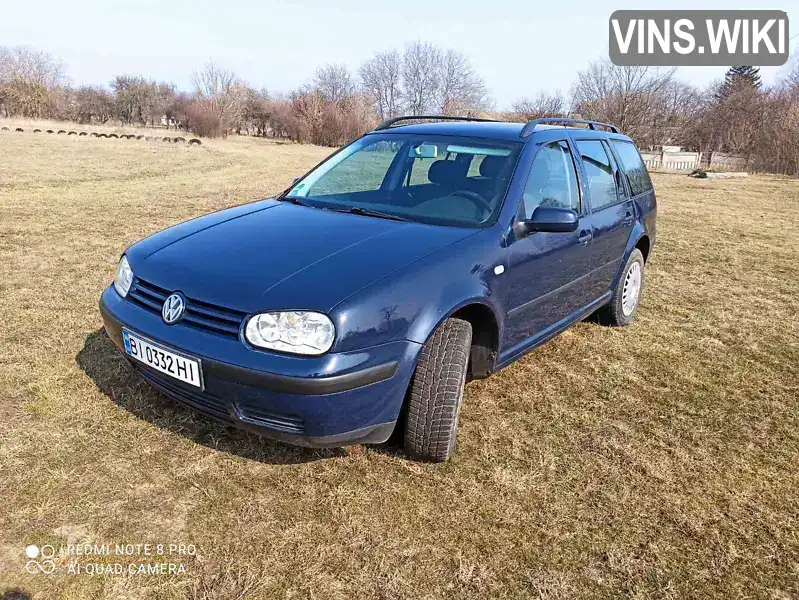 Універсал Volkswagen Golf 2001 1.39 л. Ручна / Механіка обл. Полтавська, Диканька - Фото 1/17