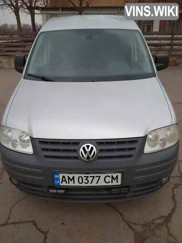 Мінівен Volkswagen Caddy 2009 1.9 л. Ручна / Механіка обл. Житомирська, Бердичів - Фото 1/21