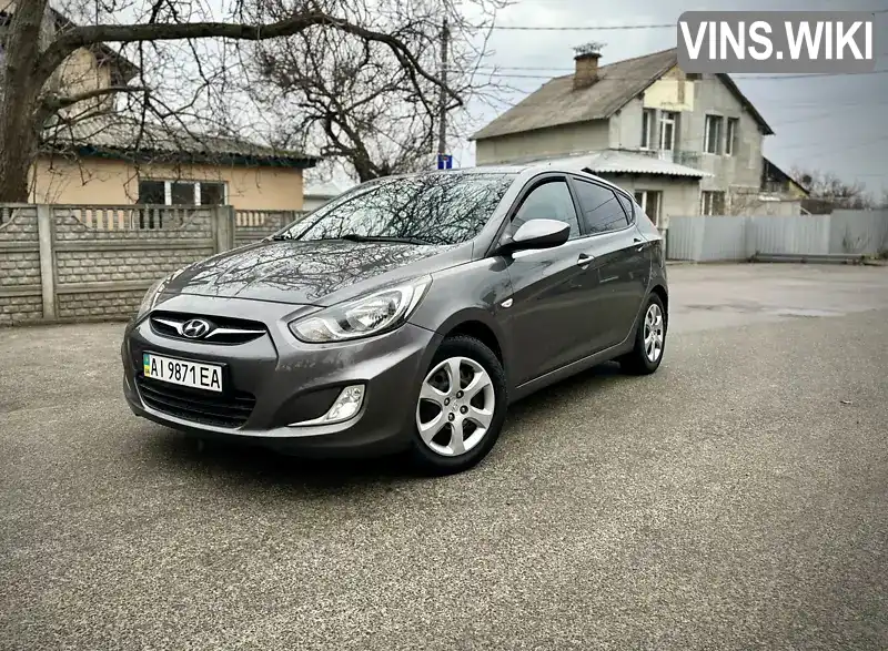 Хэтчбек Hyundai Accent 2012 1.4 л. Автомат обл. Киевская, Киев - Фото 1/21