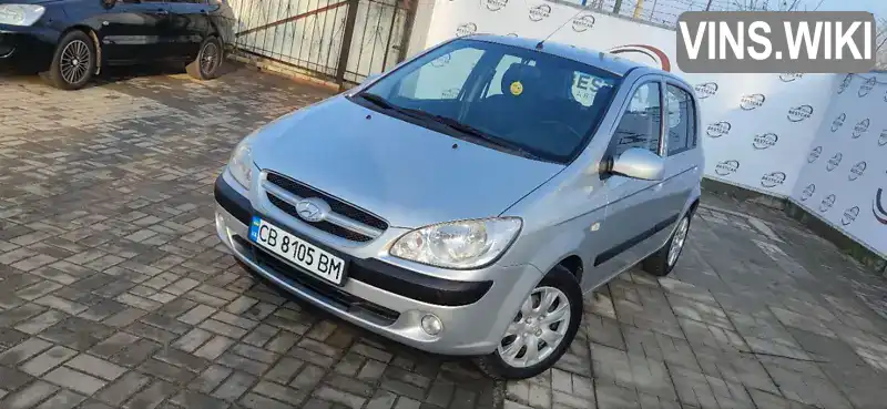 Хетчбек Hyundai Getz 2008 1.6 л. Автомат обл. Київська, Київ - Фото 1/21