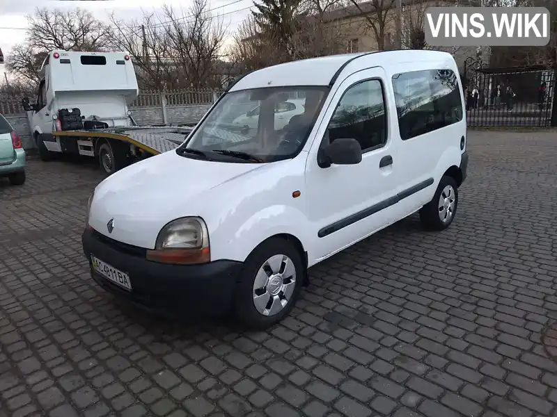 VF1FC0EAF21645956 Renault Kangoo 2000 Мінівен 1.87 л. Фото 2