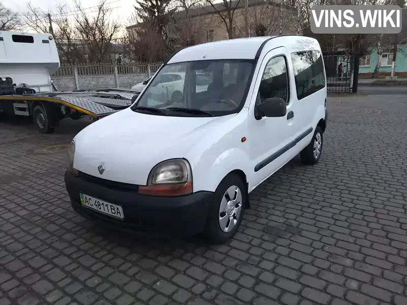 VF1FC0EAF21645956 Renault Kangoo 2000 Мінівен 1.87 л. Фото 4