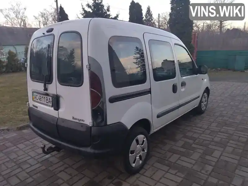 VF1FC0EAF21645956 Renault Kangoo 2000 Мінівен 1.87 л. Фото 6