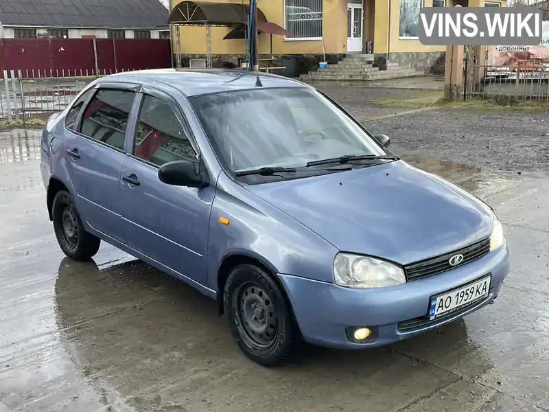 Седан ВАЗ / Lada 1118 Калина 2007 1.6 л. Ручна / Механіка обл. Закарпатська, Рахів - Фото 1/13