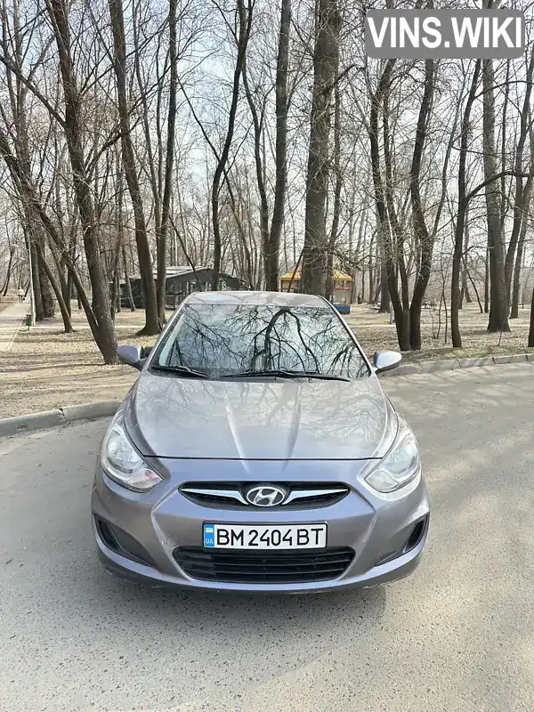 Хэтчбек Hyundai Accent 2013 1.6 л. Автомат обл. Сумская, Сумы - Фото 1/15