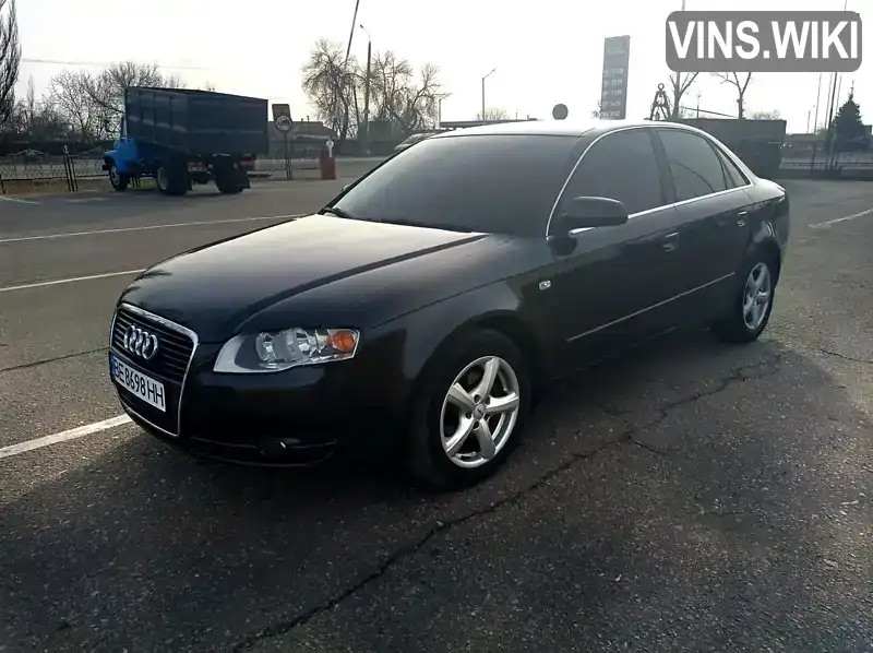 Седан Audi A4 2006 1.6 л. Ручна / Механіка обл. Миколаївська, Первомайськ - Фото 1/18