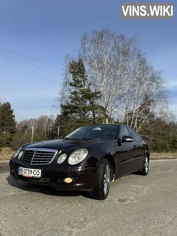 Седан Mercedes-Benz E-Class 2008 2.1 л. Автомат обл. Ровенская, Вараш (Кузнецовск) - Фото 1/16