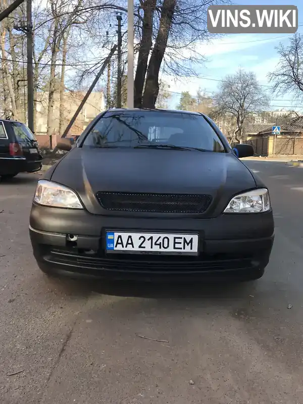 Хэтчбек Opel Astra 1998 2 л. Ручная / Механика обл. Киевская, Ирпень - Фото 1/19