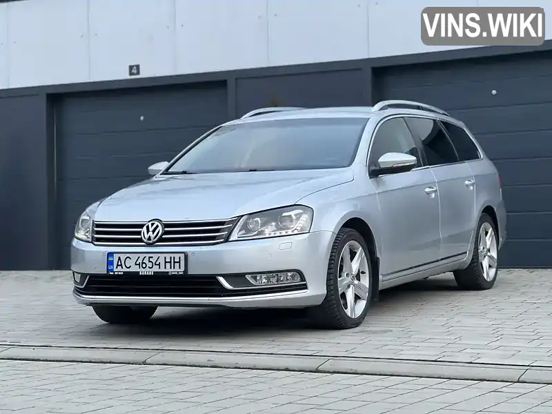 Универсал Volkswagen Passat 2012 1.97 л. Автомат обл. Волынская, Ковель - Фото 1/19