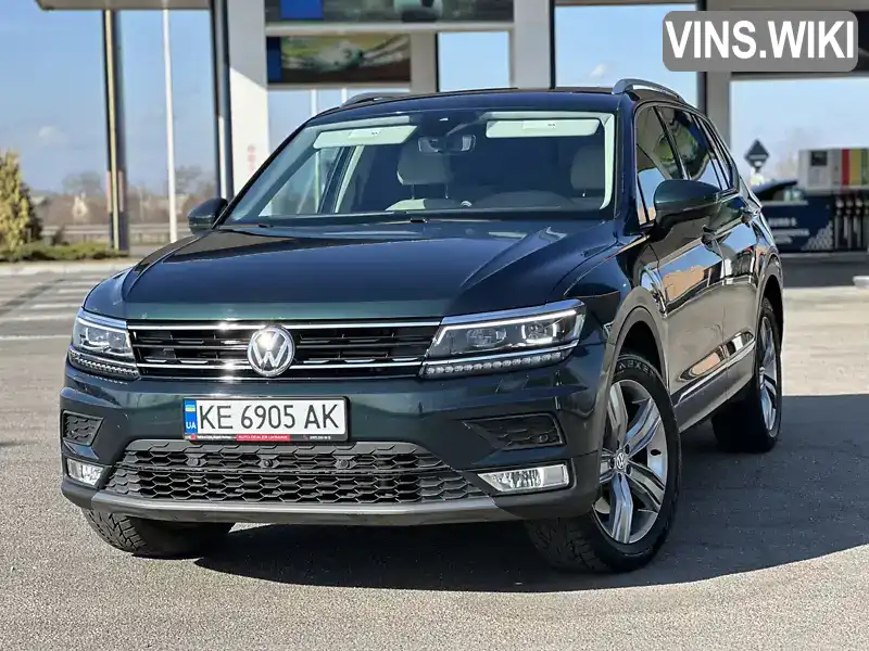 Позашляховик / Кросовер Volkswagen Tiguan 2018 1.98 л. Автомат обл. Дніпропетровська, Дніпро (Дніпропетровськ) - Фото 1/21