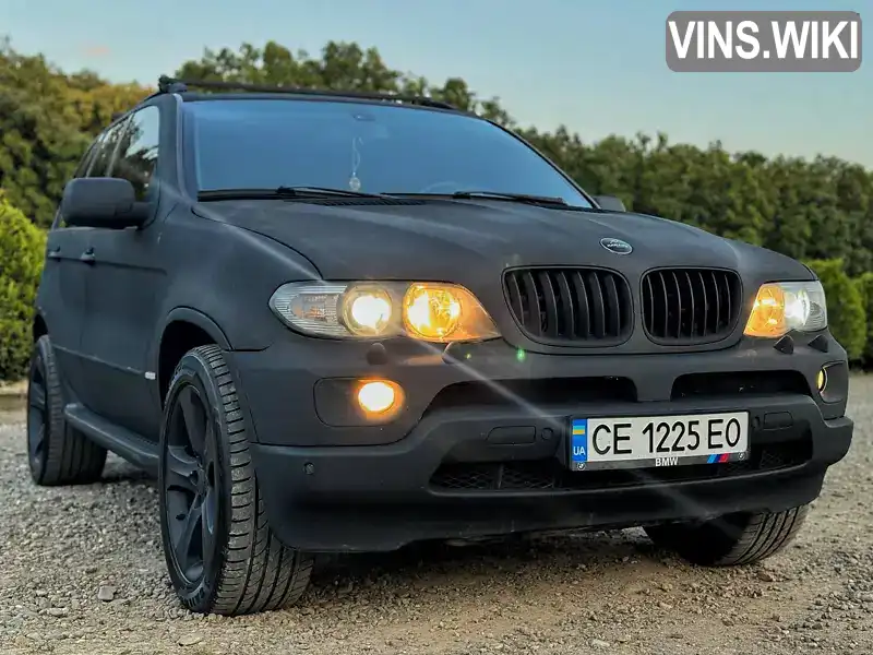 Внедорожник / Кроссовер BMW X5 2004 2.99 л. Автомат обл. Черновицкая, Черновцы - Фото 1/17