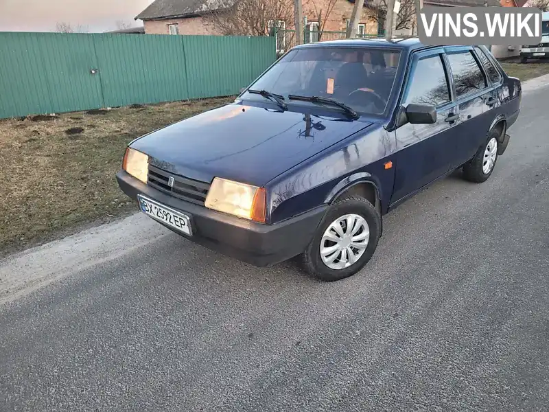 Седан ВАЗ / Lada 21099 2006 1.5 л. Ручная / Механика обл. Хмельницкая, Хмельницкий - Фото 1/12