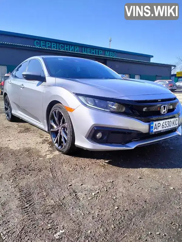 Седан Honda Civic 2020 2 л. Автомат обл. Запорожская, Запорожье - Фото 1/21