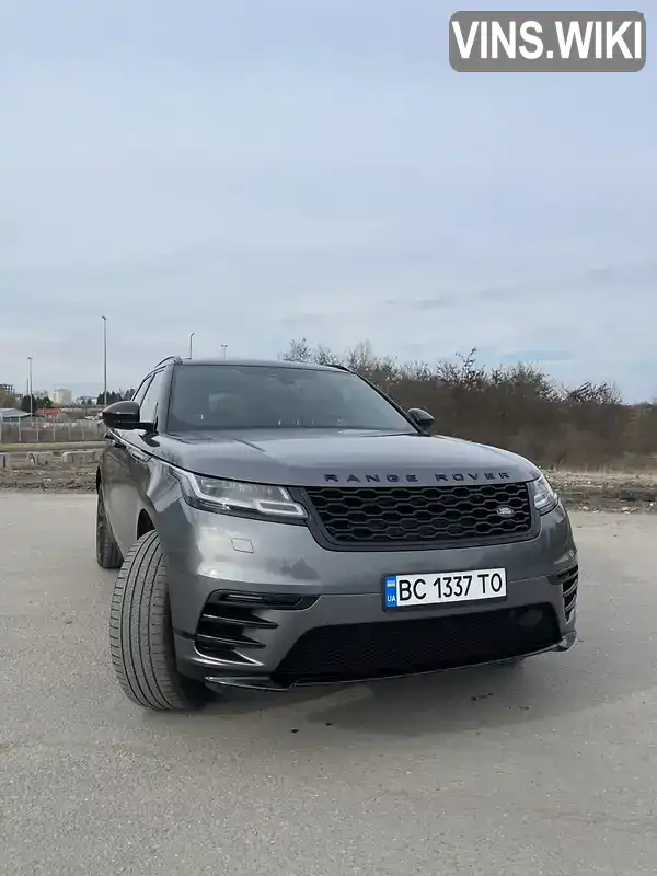 Позашляховик / Кросовер Land Rover Range Rover Velar 2019 2 л. Автомат обл. Львівська, Львів - Фото 1/18