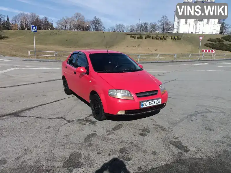 Седан Chevrolet Aveo 2006 1.5 л. Ручна / Механіка обл. Чернігівська, Чернігів - Фото 1/11