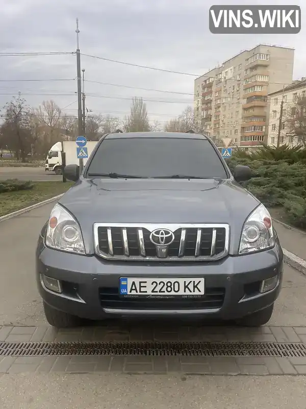 Внедорожник / Кроссовер Toyota Land Cruiser Prado 2007 3.96 л. Автомат обл. Днепропетровская, Днепр (Днепропетровск) - Фото 1/18