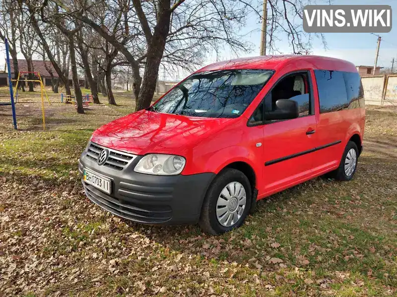 Минивэн Volkswagen Caddy 2007 2 л. Ручная / Механика обл. Одесская, Одесса - Фото 1/12