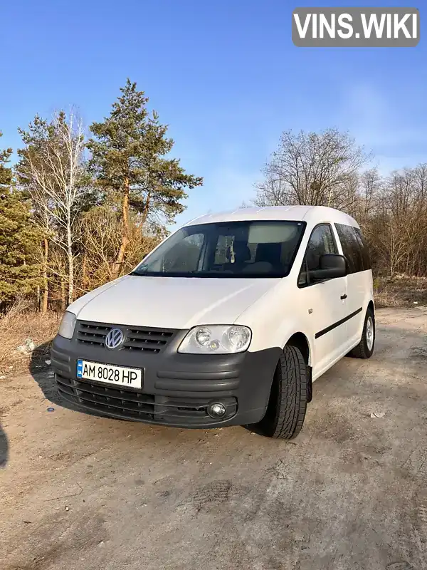 Минивэн Volkswagen Caddy 2007 1.97 л. Ручная / Механика обл. Житомирская, Житомир - Фото 1/17