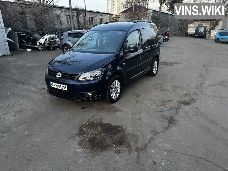 Минивэн Volkswagen Caddy 2014 1.97 л. Ручная / Механика обл. Киевская, Киев - Фото 1/21