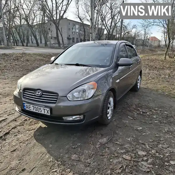 Седан Hyundai Accent 2008 1.4 л. Ручная / Механика обл. Днепропетровская, Днепр (Днепропетровск) - Фото 1/12