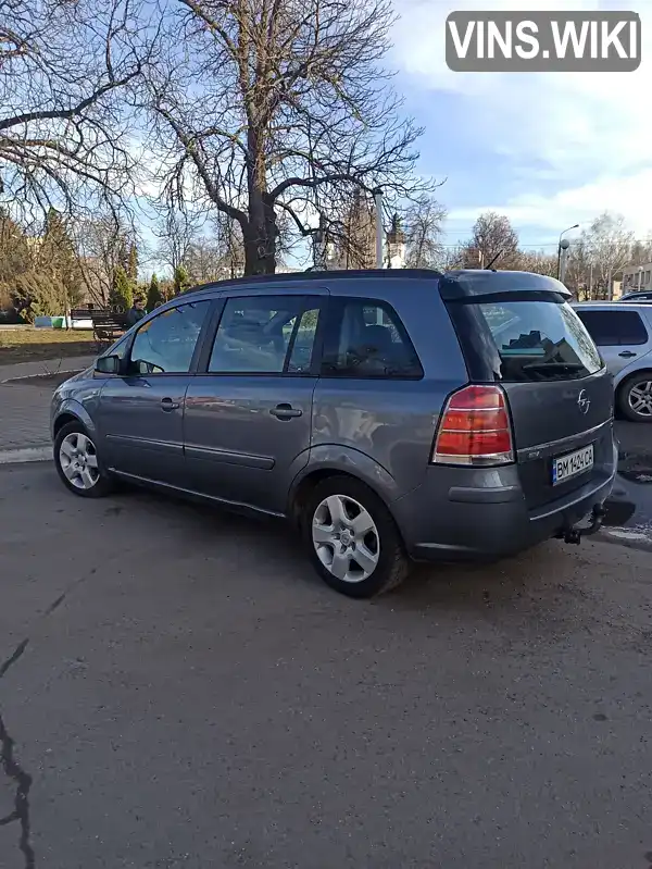 W0L0AHM7562021299 Opel Zafira 2005 Мінівен 1.8 л. Фото 3