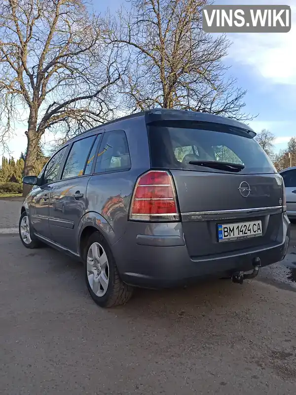 W0L0AHM7562021299 Opel Zafira 2005 Мінівен 1.8 л. Фото 4