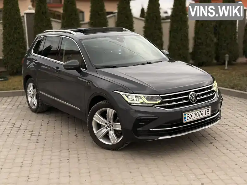 Внедорожник / Кроссовер Volkswagen Tiguan 2020 1.97 л. Автомат обл. Хмельницкая, Хмельницкий - Фото 1/21