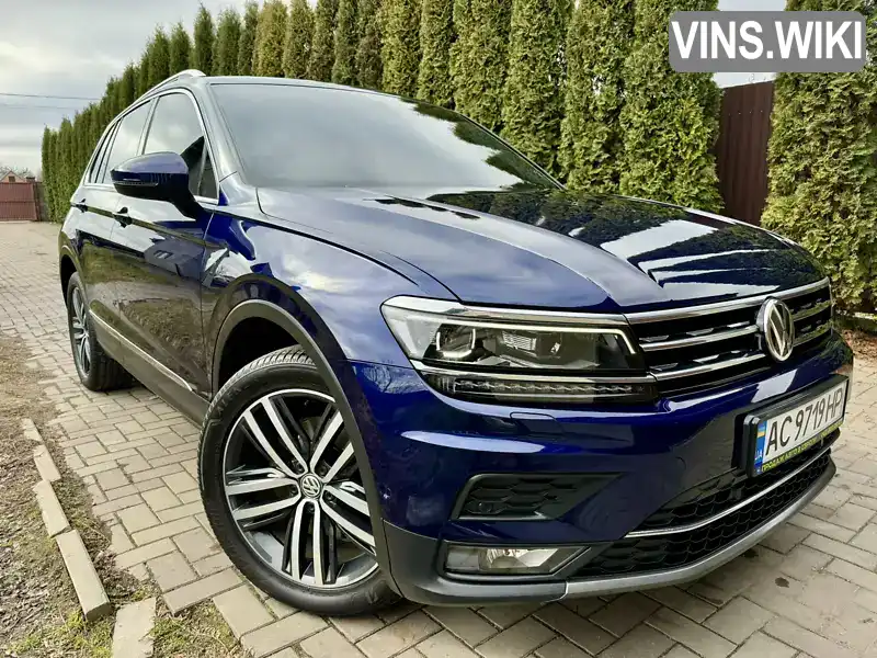 Внедорожник / Кроссовер Volkswagen Tiguan 2019 2 л. Робот обл. Харьковская, Харьков - Фото 1/21